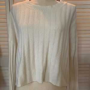American Eagle cropped sweater—small but loose fit so would work for size medium